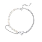 Bracelet Coeur Perle