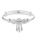 Bracelet Coeur Plume