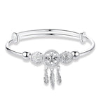 Bracelet Coeur Plume