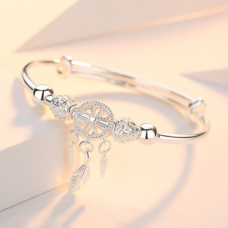 Bracelet Coeur Plume 11