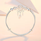 Bracelet Coeur Plume 12