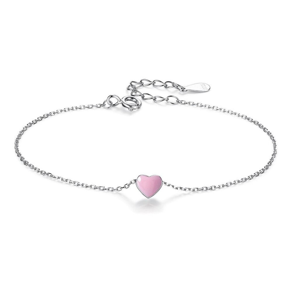 Bracelet Coeur Rose