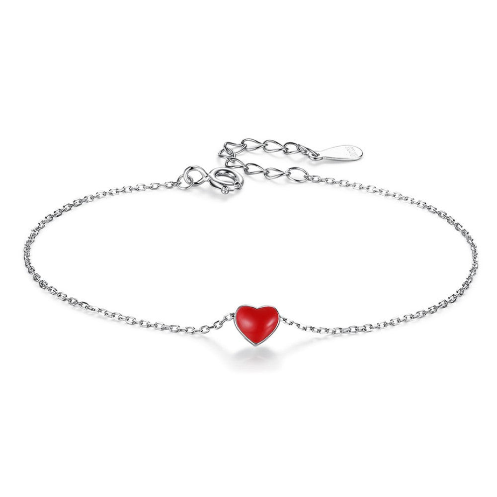 Bracelet Coeur Rouge