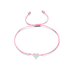 bracelet cordon coeur