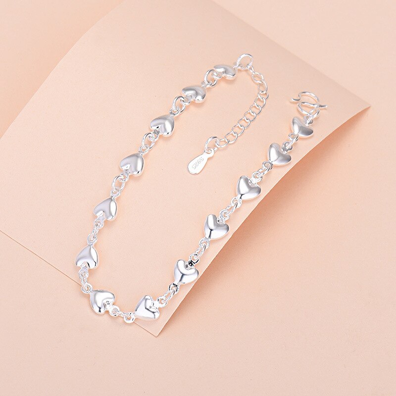 Bracelet Pendentif Coeur 964