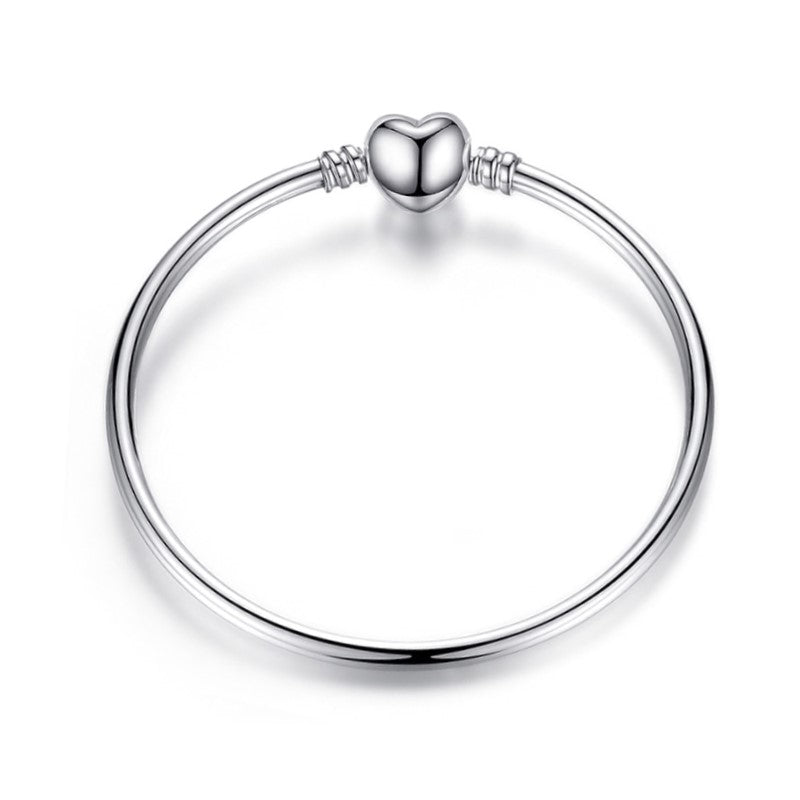 Bracelet Rigide Coeur