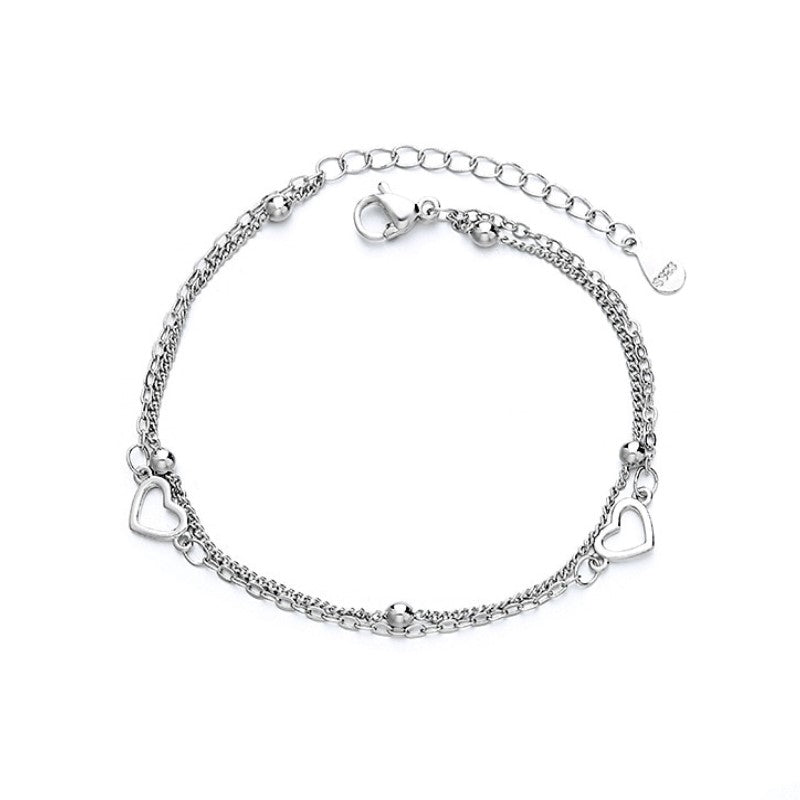 bracelet vintage coeur