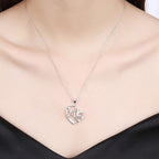 Coeur pendentif maman