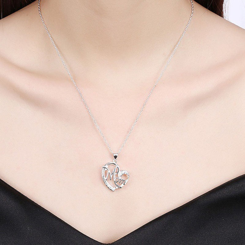 Coeur pendentif maman