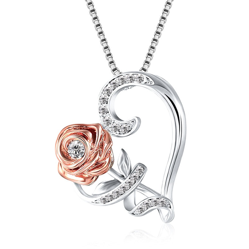 Collier Coeur Fête des Mères