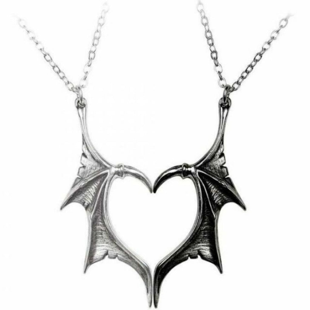 Collier Coeur Gothique
