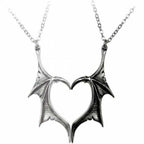 Collier Coeur Gothique