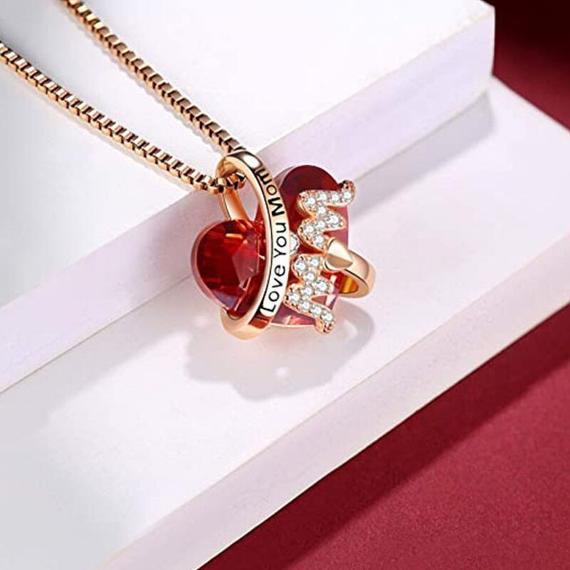 collier maman coeur