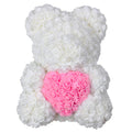 ours coeur fleurs