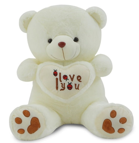 peluche coeur géant