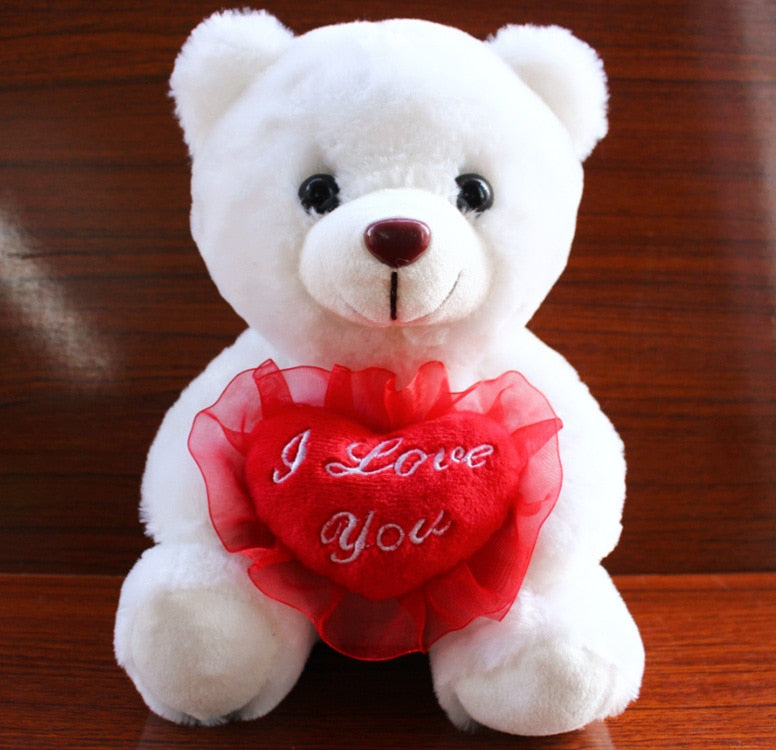 Peluche nounours coeur