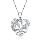 Pendentif Coeur Aile d'Ange