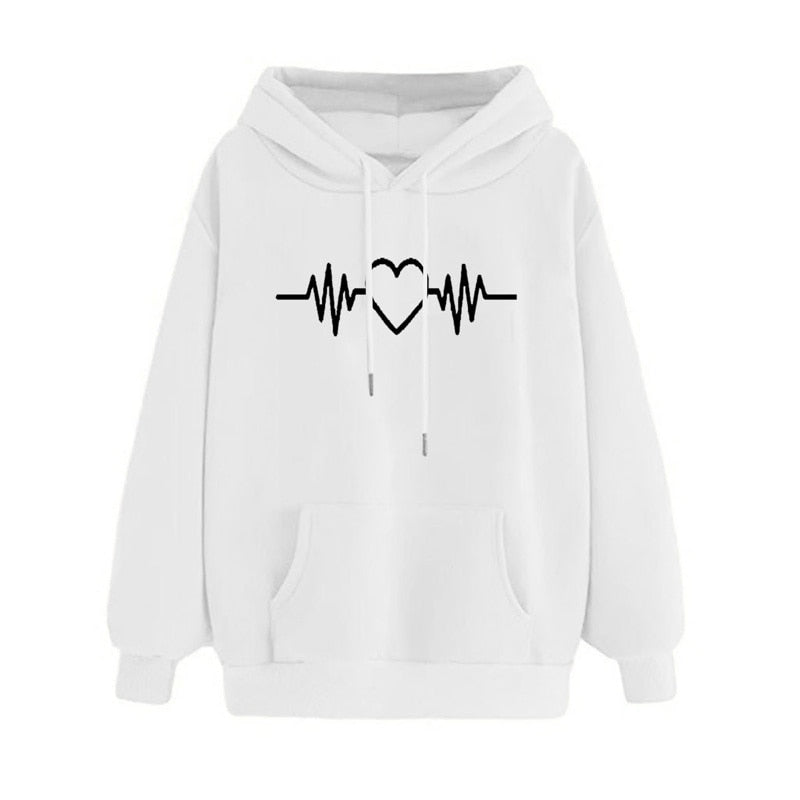 Pull Blanc Coeur