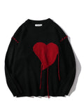Pull Coeur tricot