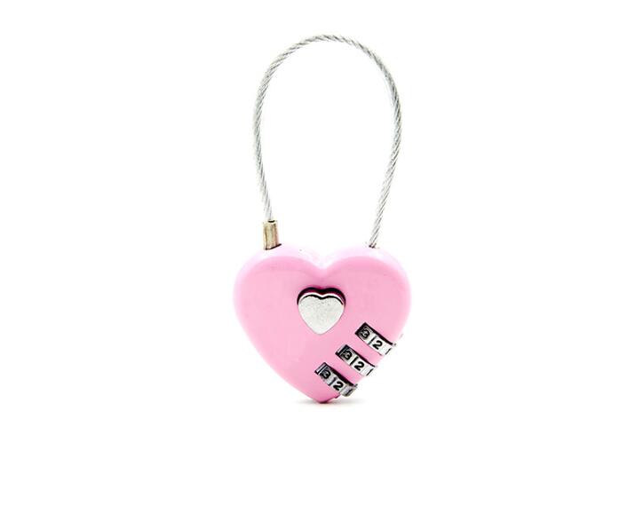 serrure en forme de coeur