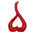 Vase coeur motif