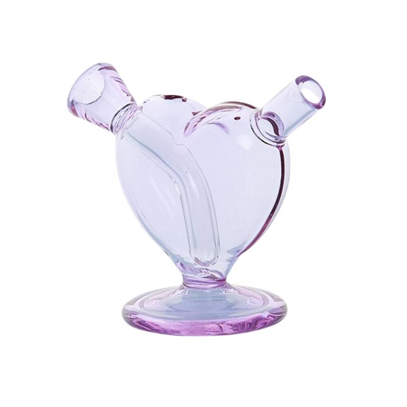 vase coeur transparent