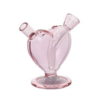 vase transparent coeur